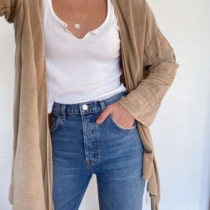 Lightweight boho duster